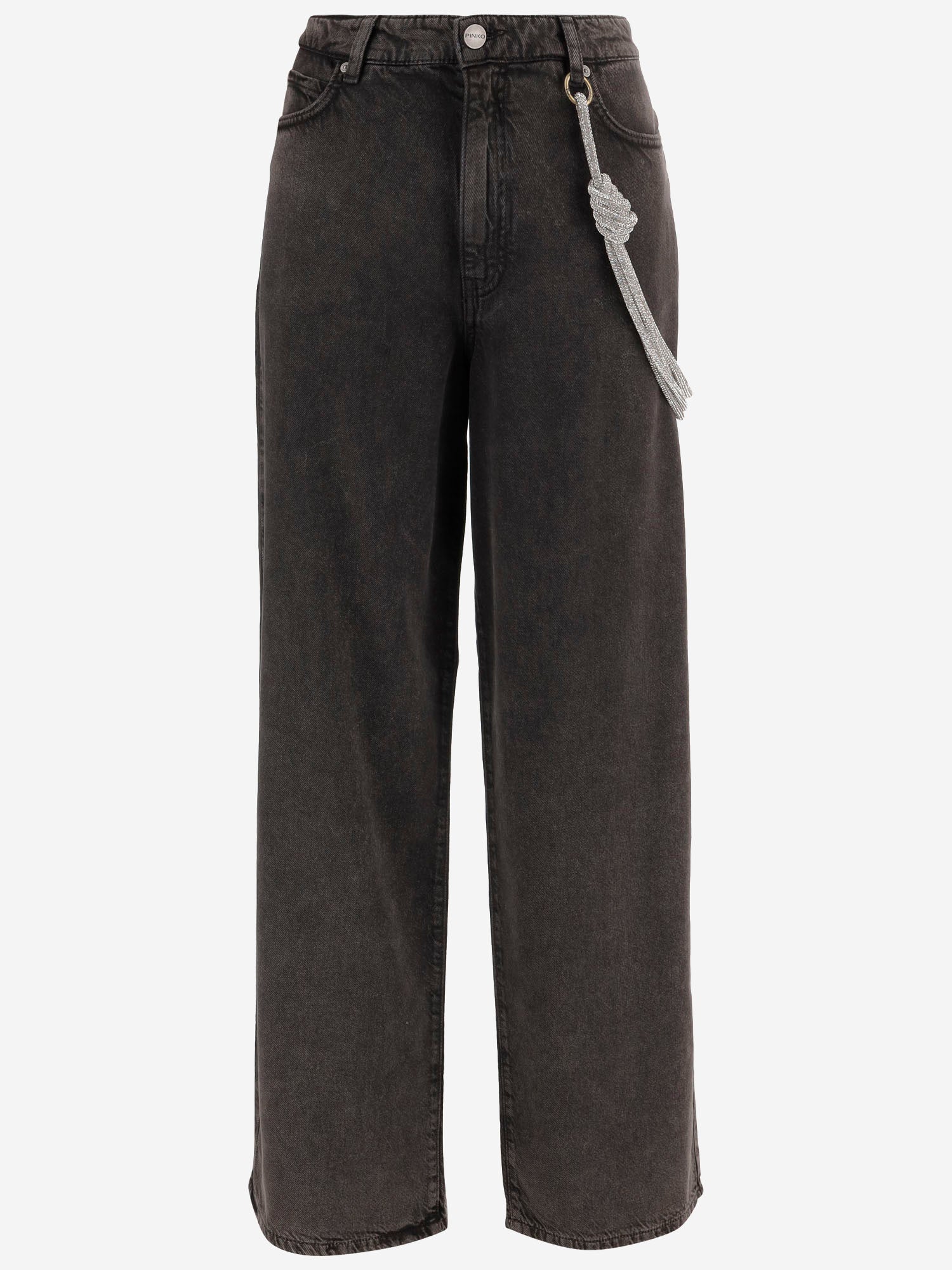 PANTALONI LAURYN IN LYOCELL E COTONE 104601 A33RZ99 PINKO 