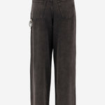 PANTALONI LAURYN IN LYOCELL E COTONE 104601 A33RZ99 PINKO 