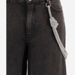 PANTALONI LAURYN IN LYOCELL E COTONE 104601 A33RZ99 PINKO 
