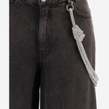 PANTALONI LAURYN IN LYOCELL E COTONE 104601 A33RZ99 PINKO 