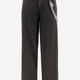 PANTALONI LAURYN IN LYOCELL E COTONE 104601 A33RZ99 PINKO 