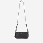 BORSA MINI HALF MOON BAGUETTE IN PELLE CON LOGO 105069 A0QOZ99Q PINKO 
