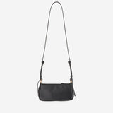 BORSA MINI HALF MOON BAGUETTE IN PELLE CON LOGO 105069 A0QOZ99Q PINKO 