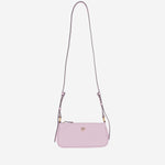 BORSA MINI HALF MOON BAGUETTE IN PELLE CON LOGO 105069 A0QOP26Q PINKO 