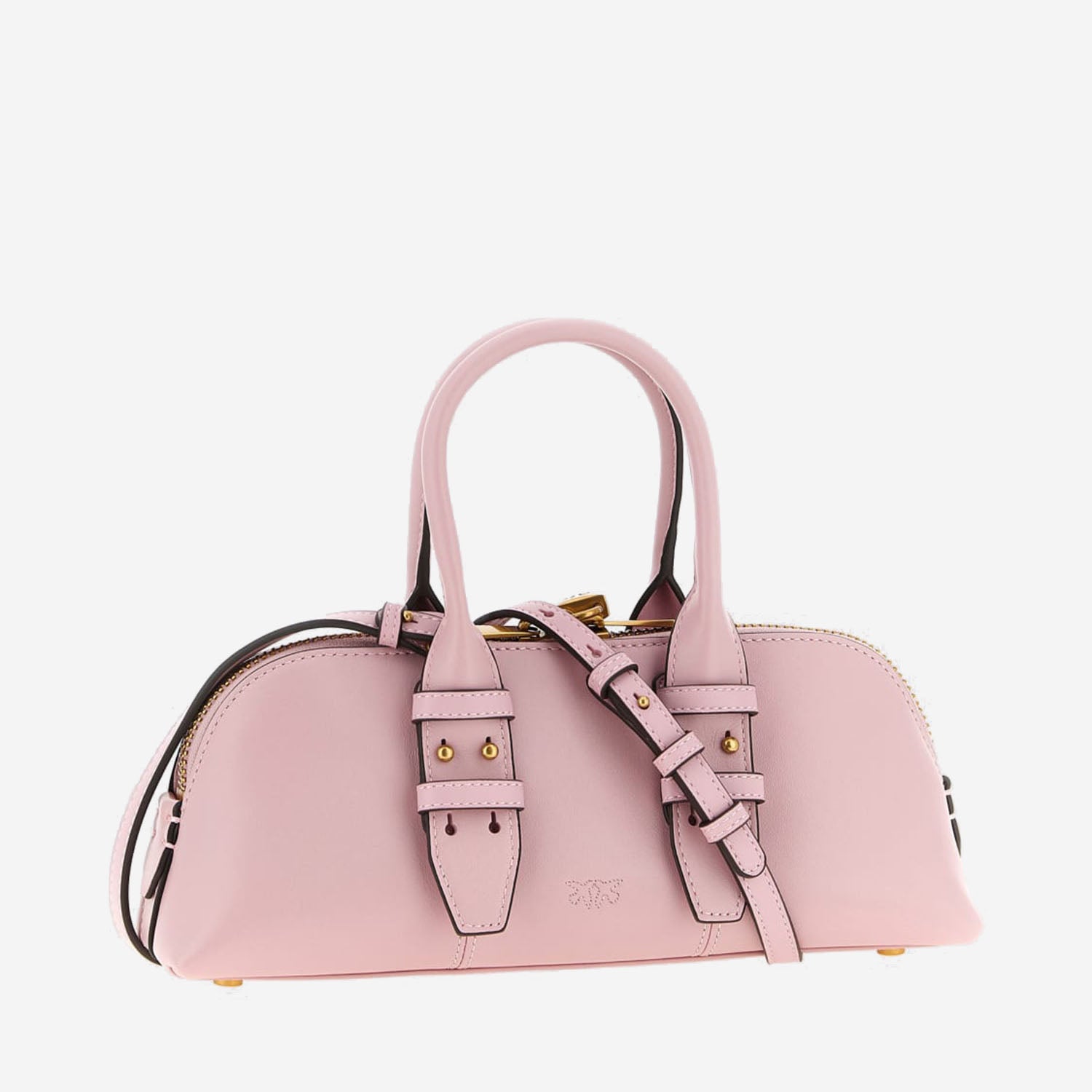 Borsa bowling Escape Horizontal in pelle 105334 A0QOP26Q PINKO 