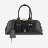 Borsa bowling Escape Horizontal in pelle 105334 A0QOZ99Q PINKO 