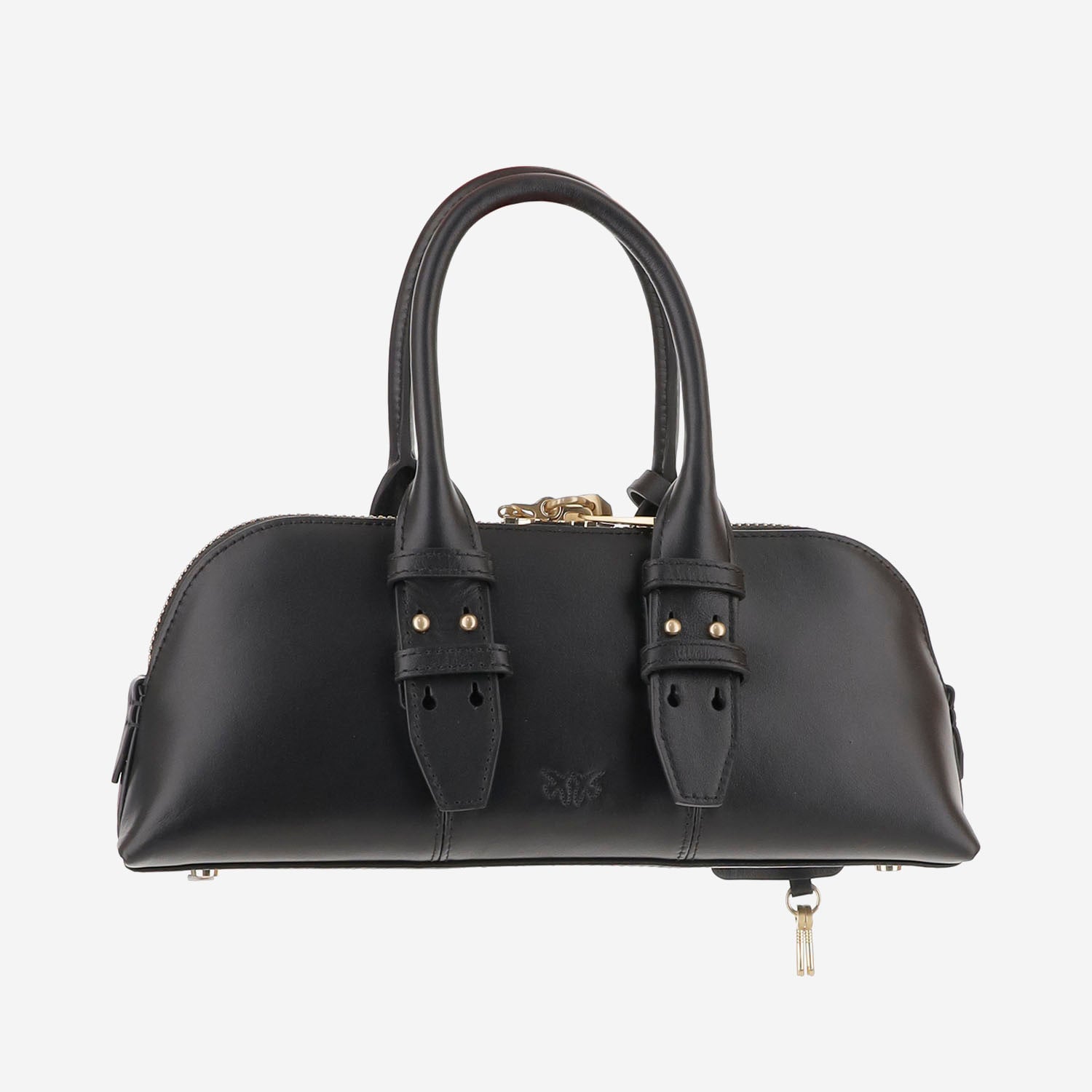 Borsa bowling Escape Horizontal in pelle 105334 A0QOZ99Q PINKO 