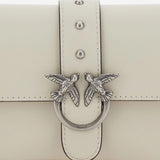 BORSA LOVE ONE IN PELLE CON LOGO 105353 A0QOZ14O PINKO 