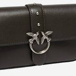 BORSA LOVE ONE IN PELLE CON LOGO 105353 A0QOZ99O PINKO 