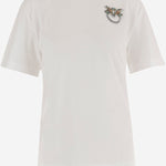 T-SHIRT Strepitoso IN COTONE 105526 A33FZ05 PINKO 