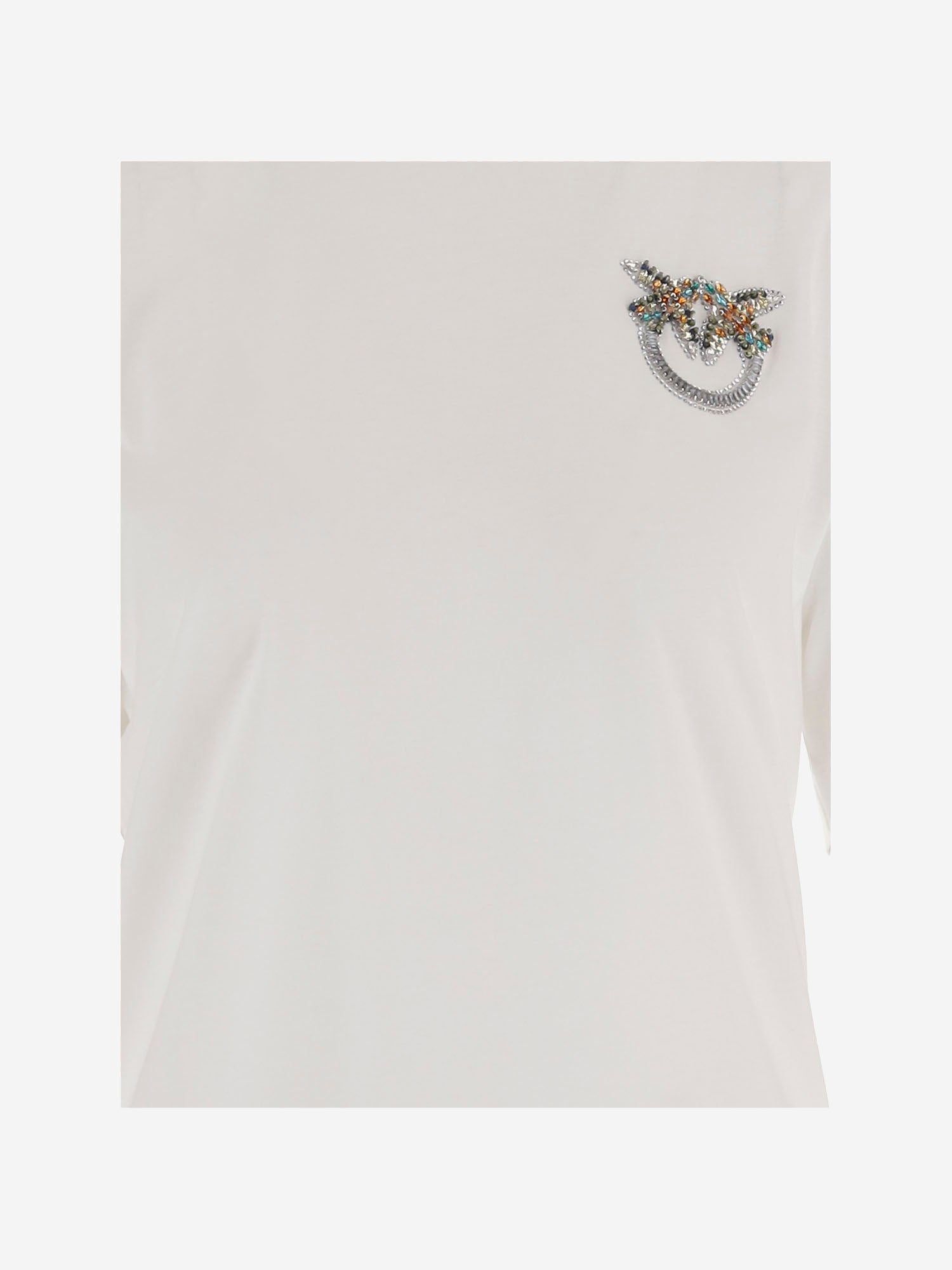 T-SHIRT Strepitoso IN COTONE 105526 A33FZ05 PINKO 