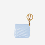 CUSTODIA AIRPODS LOVE BAG PUFF IN PELLE LUCIDA 105869 A37OE37Q PINKO 