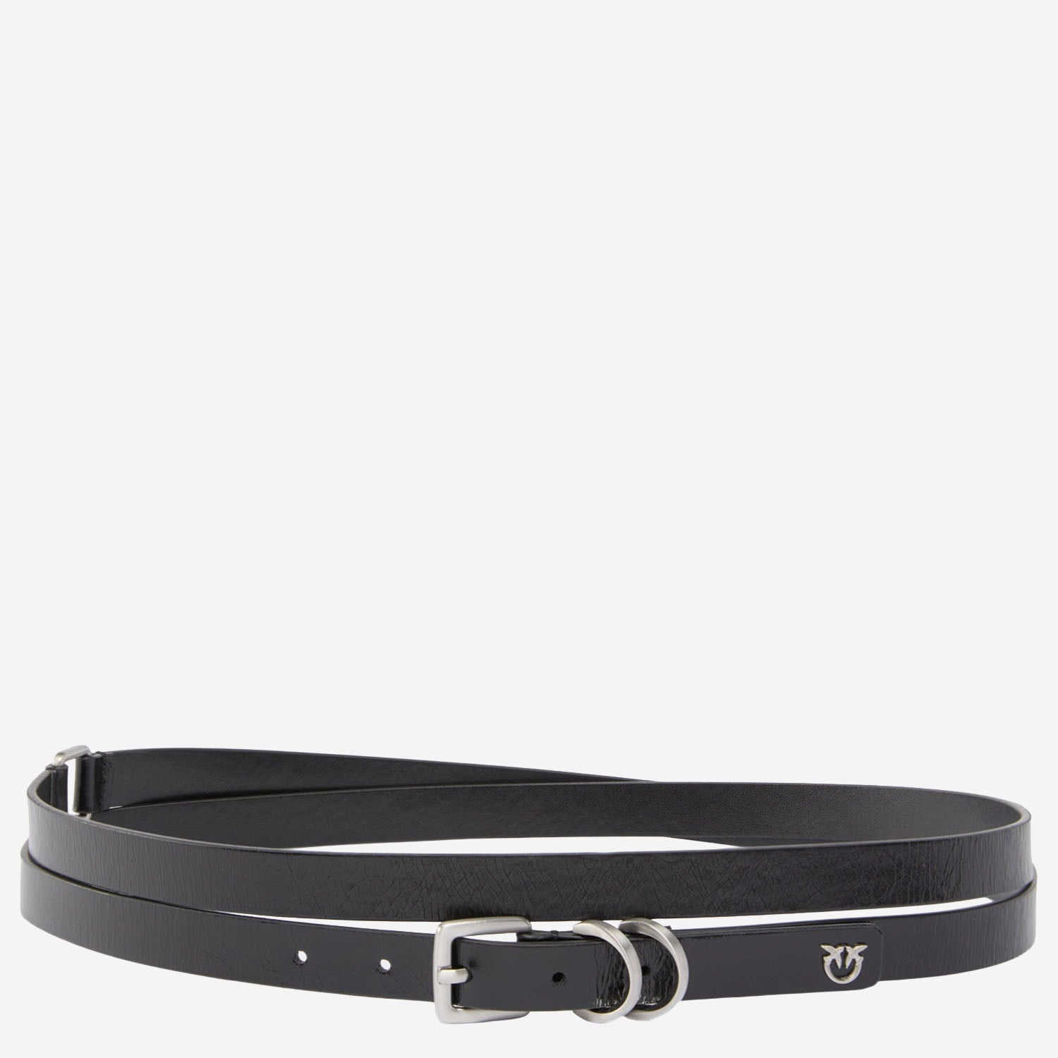 CINTURA IN PELLE CON LOGO 105890 A26JZ99E PINKO 