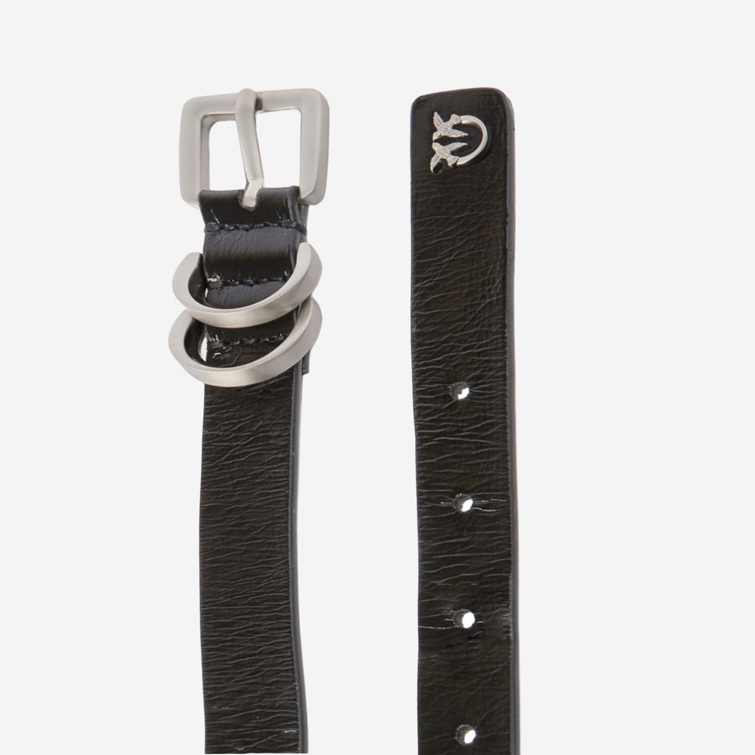 CINTURA IN PELLE CON LOGO 105890 A26JZ99E PINKO 