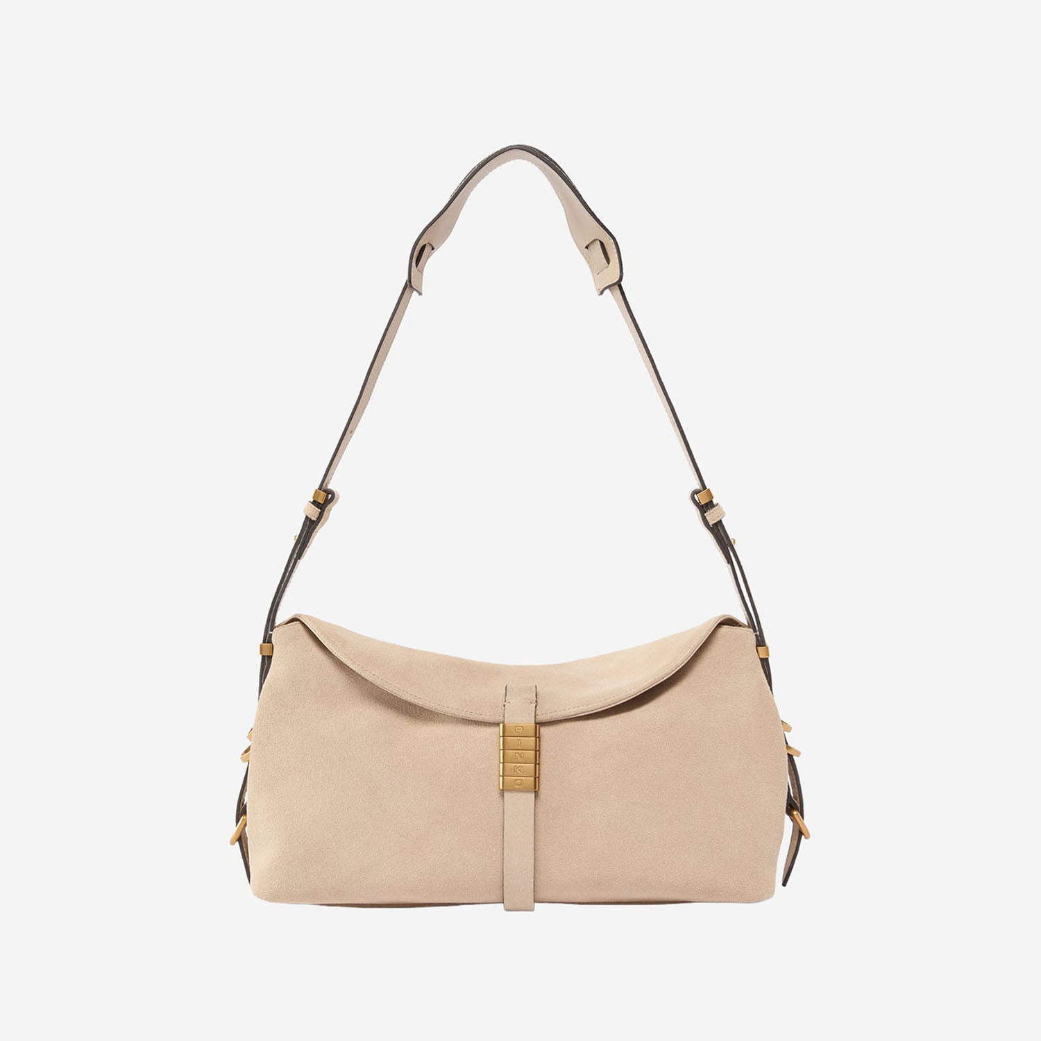 Borsa a spalla Saddle Bag Baguette 105895 A0F6C50Q PINKO 