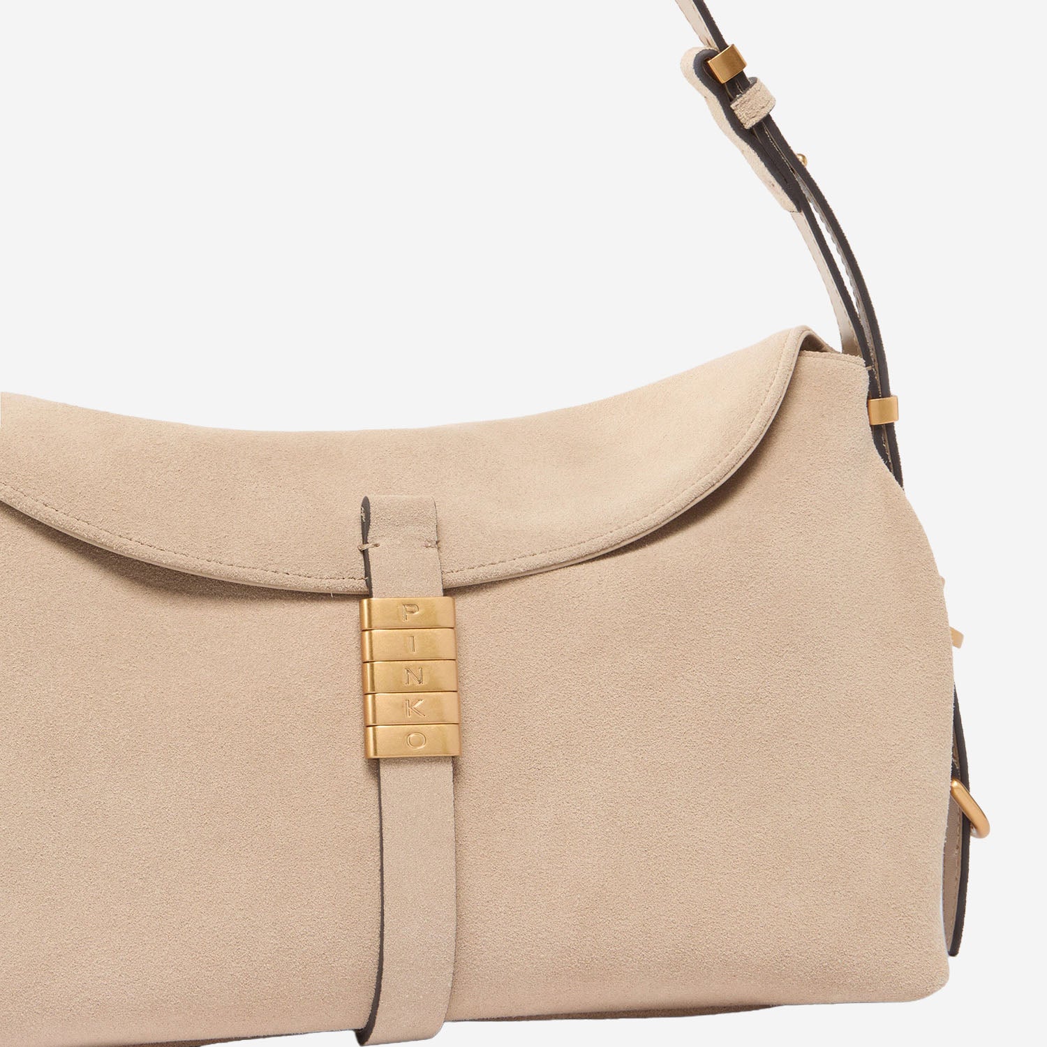 Borsa a spalla Saddle Bag Baguette 105895 A0F6C50Q PINKO 