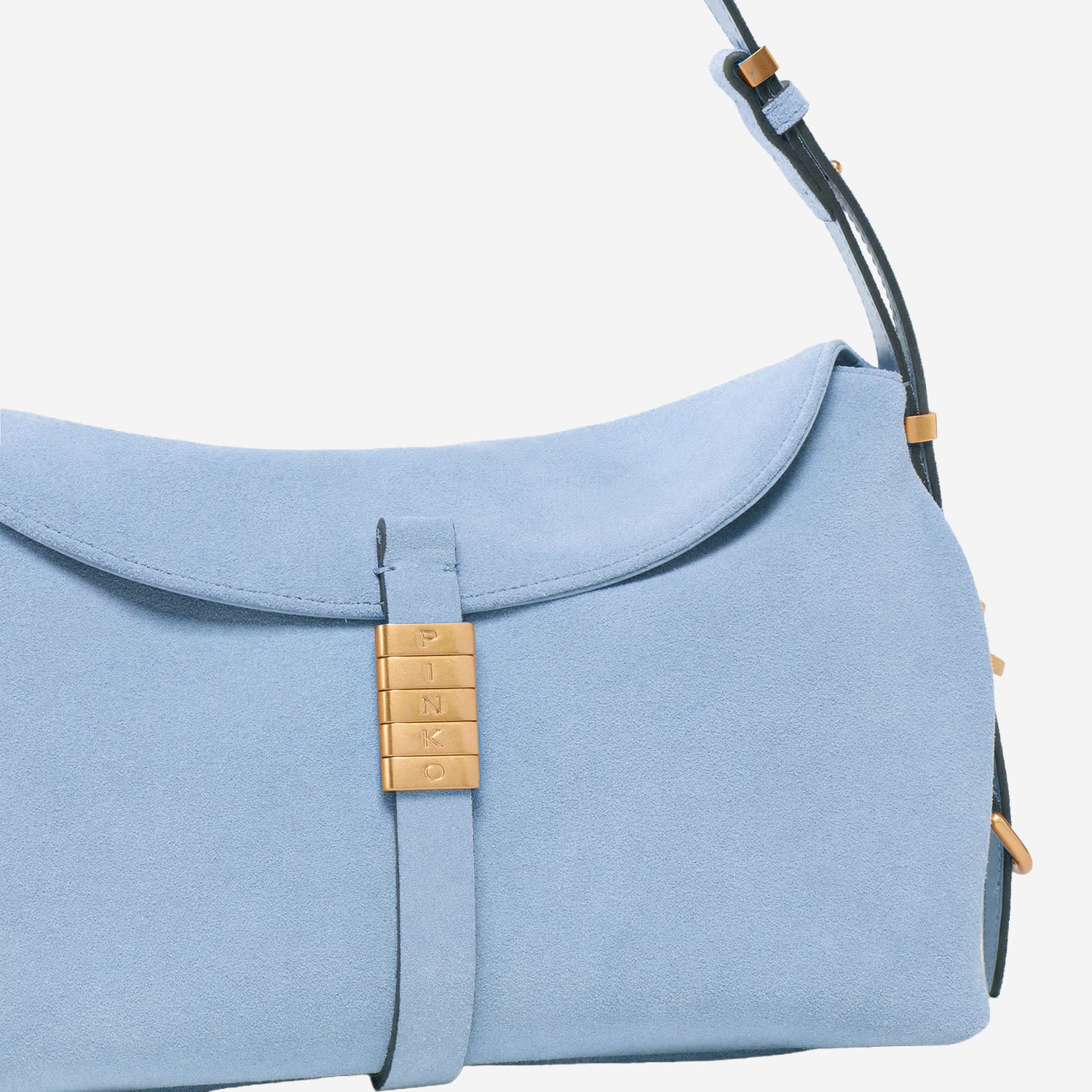 Borsa a spalla Saddle Bag Baguette 105895 A0F6E37Q PINKO 