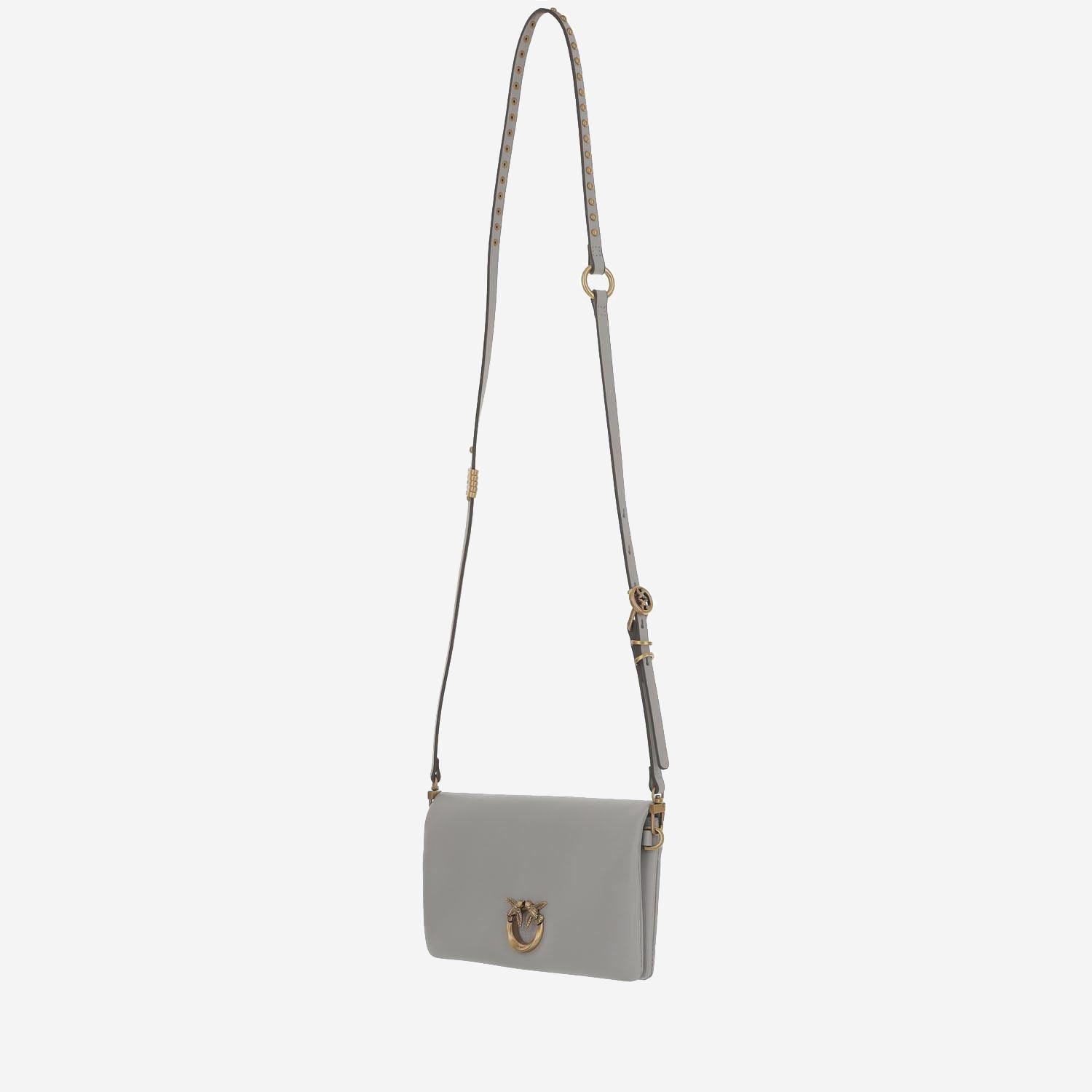 BORSA IN PELLE CON LOGO 106023 A0QOK32Q PINKO 