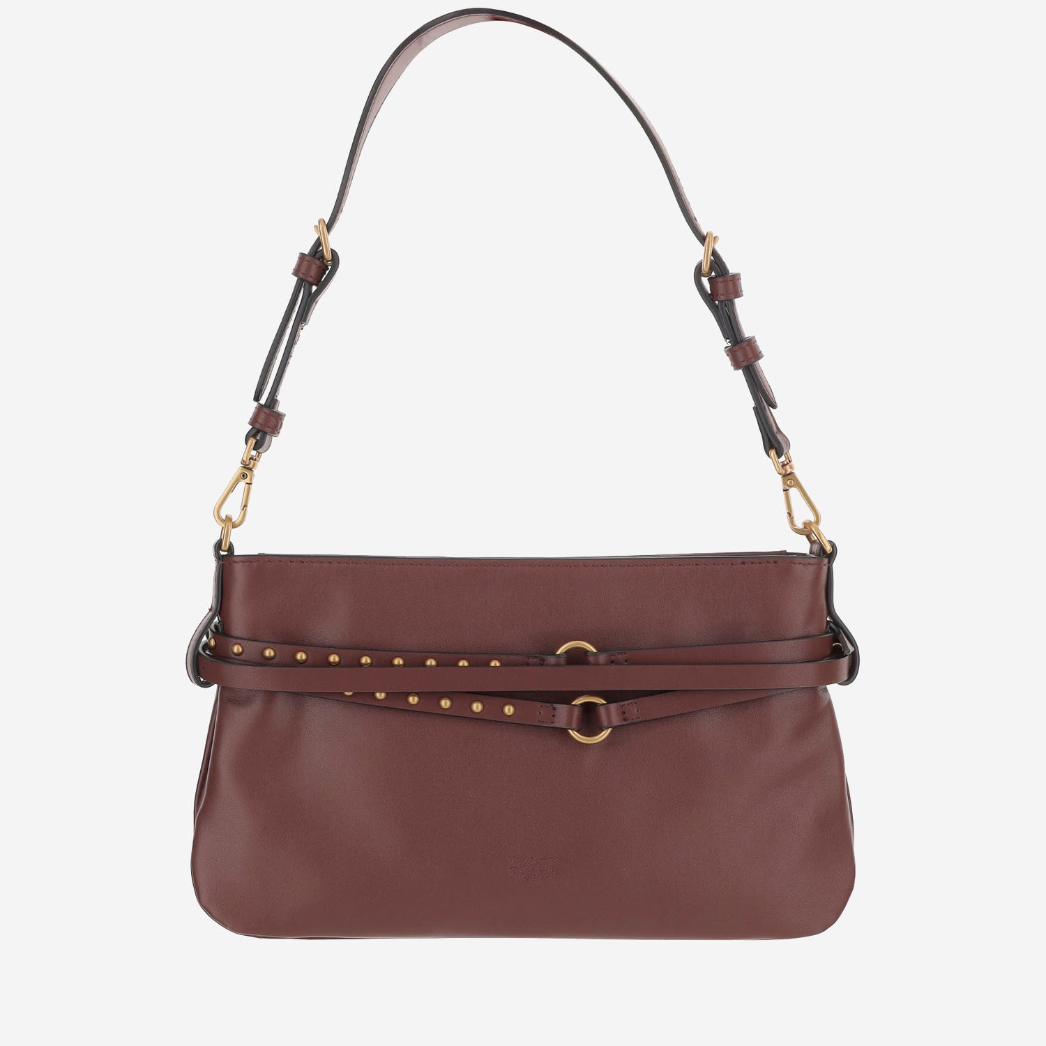 BORSA A SPALLA IN PELLE 106177 A0QOR49Q PINKO 
