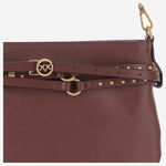 BORSA A SPALLA IN PELLE 106177 A0QOR49Q PINKO 