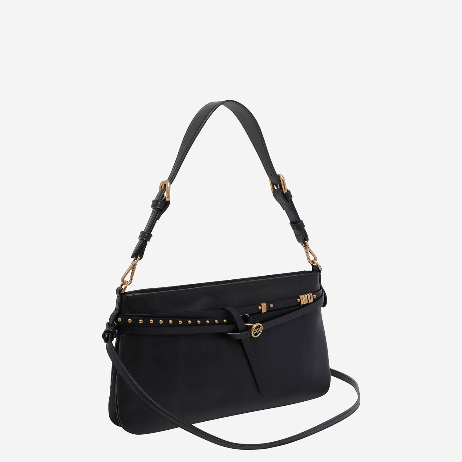 BORSA A SPALLA IN PELLE 106177 A0QOZ99Q PINKO 