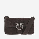 Borsa Love Bag One Slouchy in suede 106243 A0F6M11O PINKO 