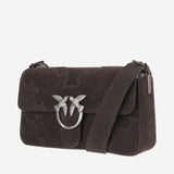 Borsa Love Bag One Slouchy in suede 106243 A0F6M11O PINKO 