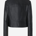 GIACCA CHIODO STILE BIKER IN NAPPA 106247 A32IZ99 PINKO 