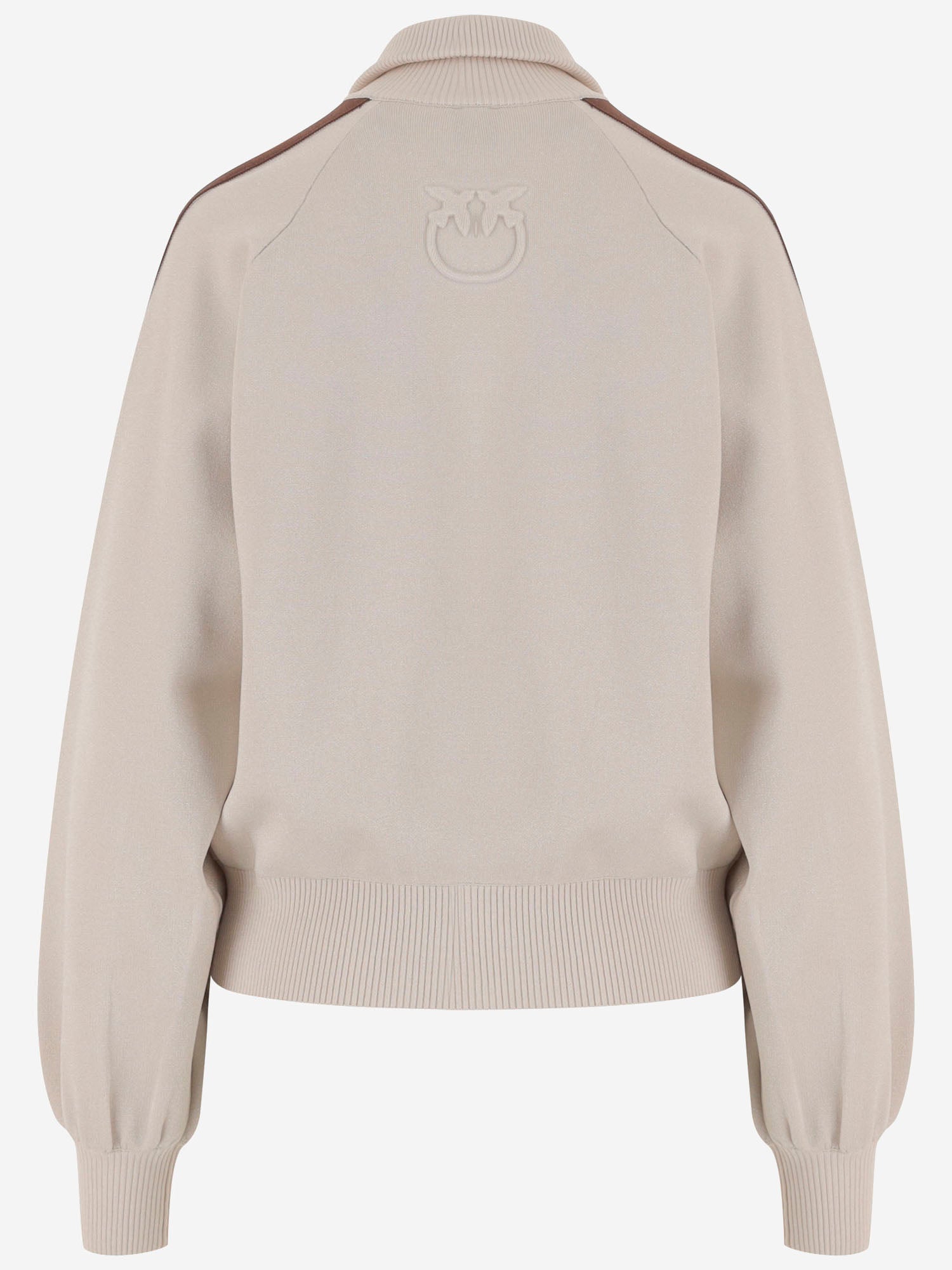 MAGLIA STAGIONE CON ZIP IN MISTO VISCOSA 106336 A34DC44 PINKO 