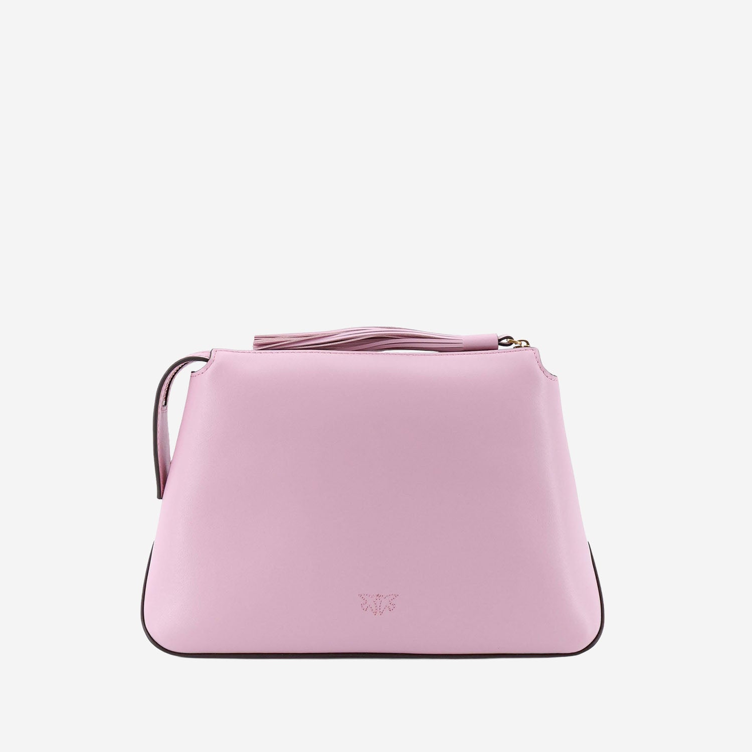 BEAUTY CASE IN PELLE CON LOGO 106376 A0QOP26Q PINKO 