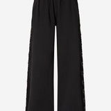 PANTALONI IN DENIM CON BANDA LATERALE IN PIZZO 106422 A33UZ99 PINKO 