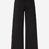 PANTALONI IN DENIM CON BANDA LATERALE IN PIZZO 106422 A33UZ99 PINKO 