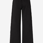 PANTALONI IN DENIM CON BANDA LATERALE IN PIZZO 106422 A33UZ99 PINKO 