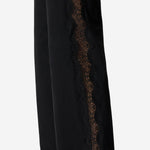 PANTALONI IN DENIM CON BANDA LATERALE IN PIZZO 106422 A33UZ99 PINKO 