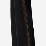 PANTALONI IN DENIM CON BANDA LATERALE IN PIZZO 106422 A33UZ99 PINKO 