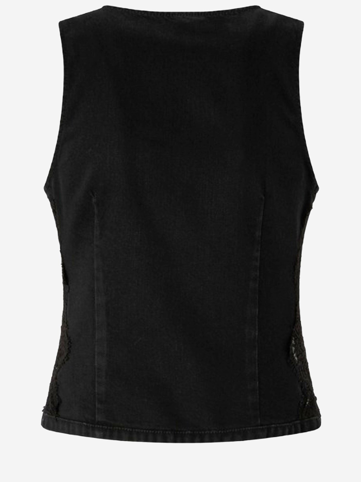 GILET IN COTONE 106424 A33VZ99 PINKO 