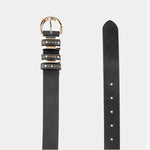 CINTURA IN PELLE CON BORCHIE 106426 A2QKZ99L PINKO 