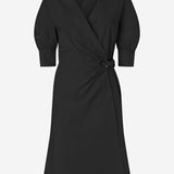ABITO CORTO ALINE IN COTONE STRETCH 106602 A35QZ99 PINKO 