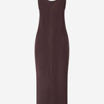 Abito in cotone stretch con spallina gioiello 106629 A32CM28 PINKO 