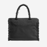 BORSA SHOPPER IN COTONE CON LOGO 106673 A3A4Z99 PINKO 