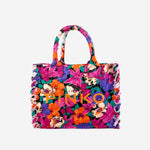 BORSA SHOPPER IN COTONE CON LOGO 106673 A3B5YA2Q PINKO 