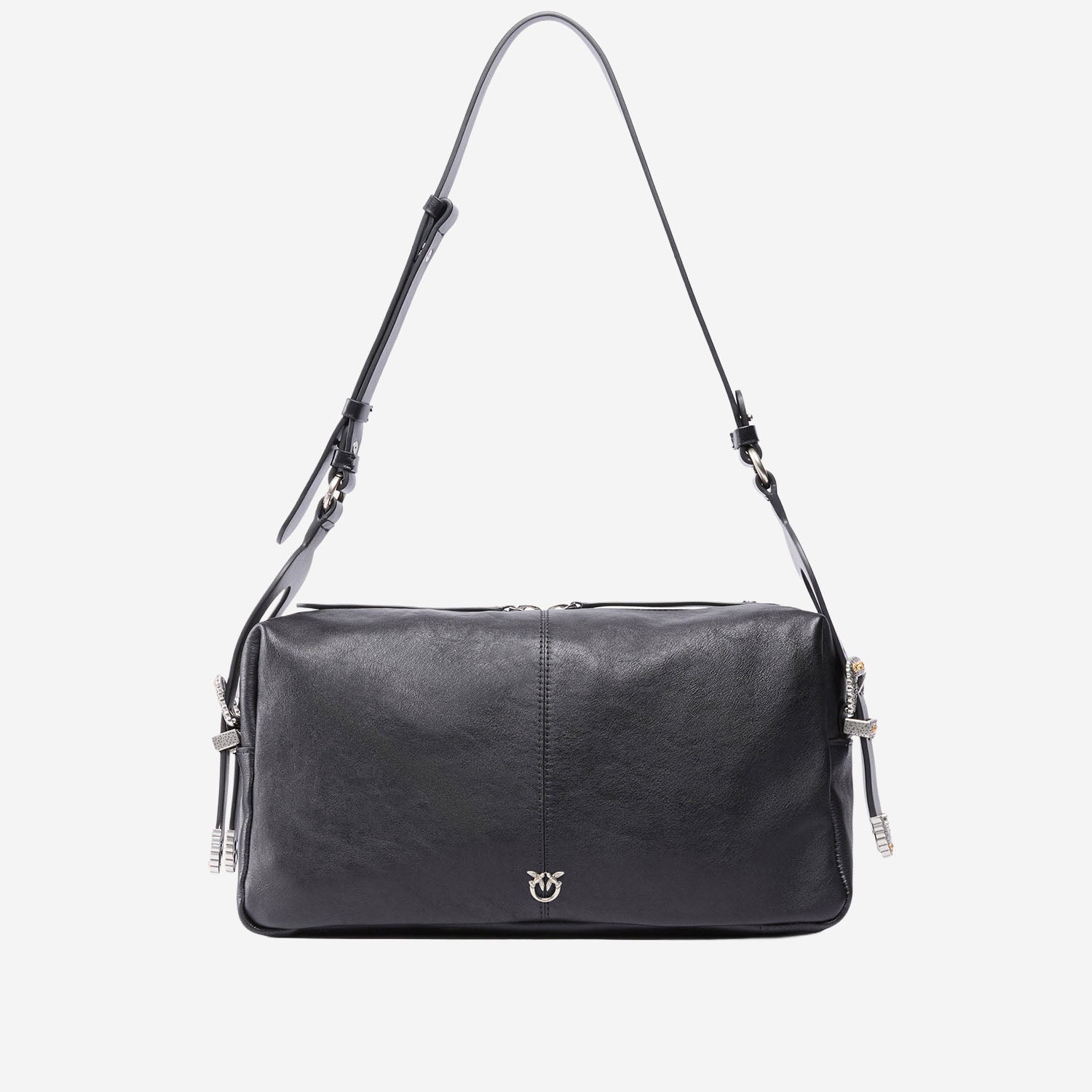 BORSA MEDIA KEEPER IN PELLE NEW BICKER 106676 A2JGZ99O PINKO 