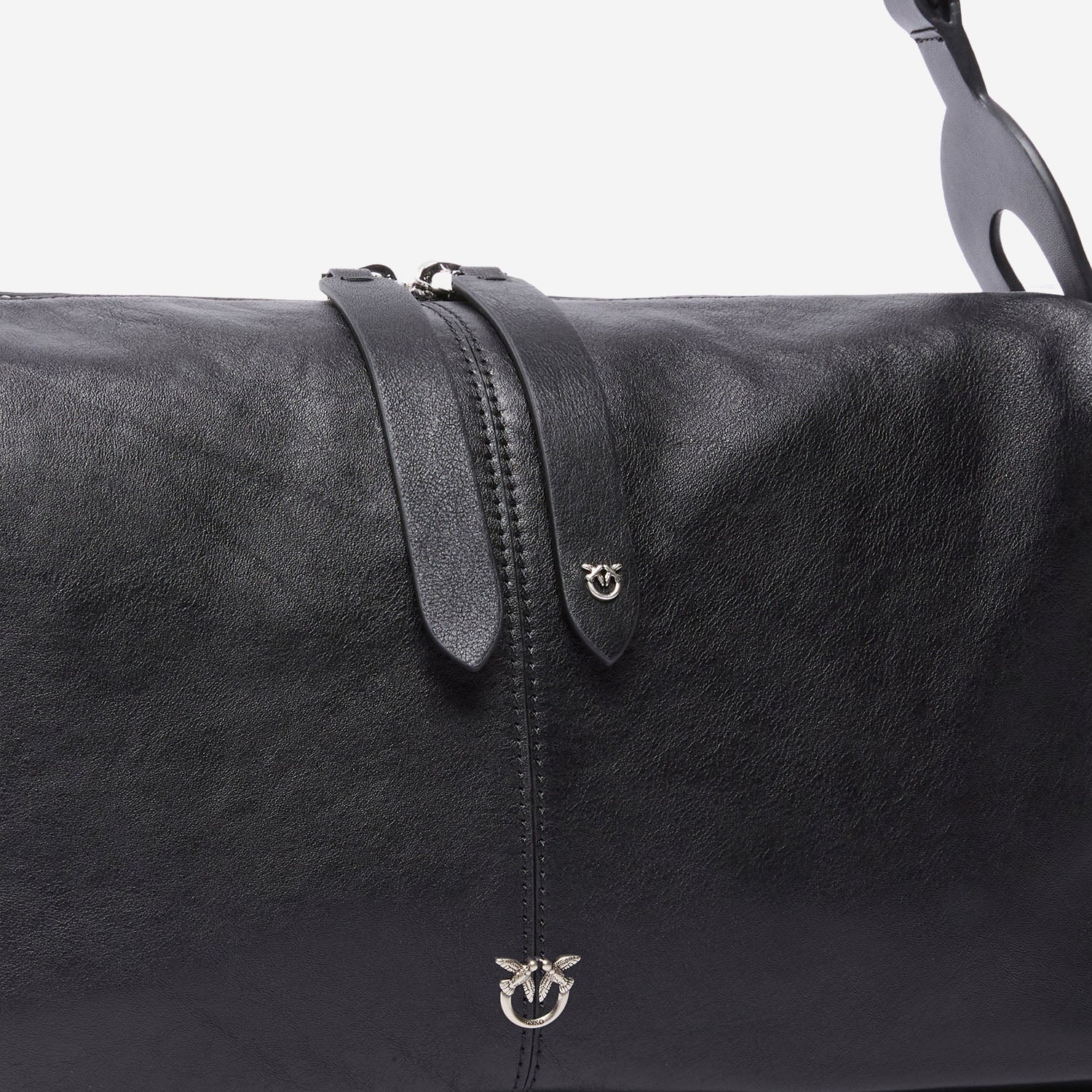 BORSA MEDIA KEEPER IN PELLE NEW BICKER 106676 A2JGZ99O PINKO 