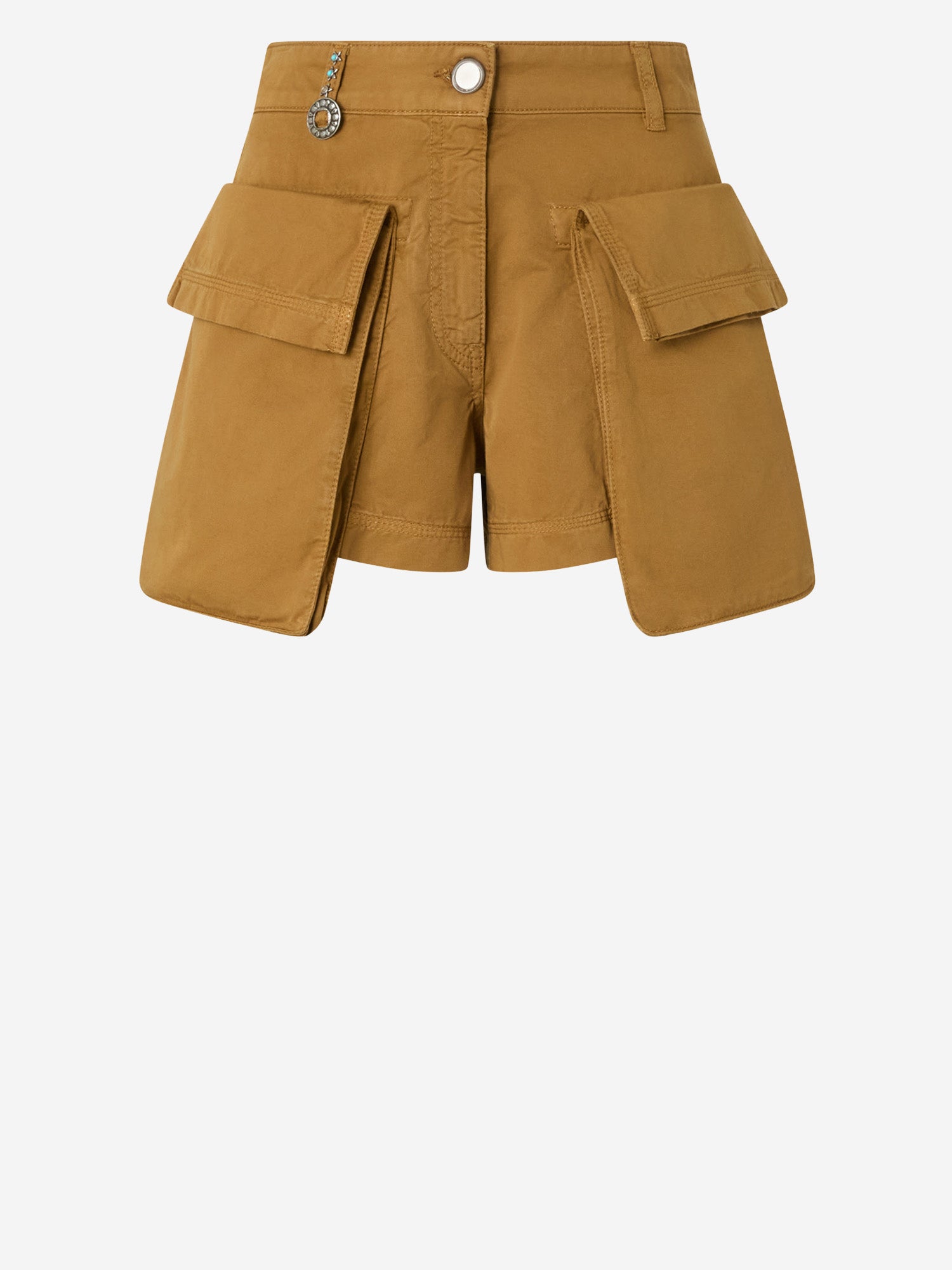 SHORTS CAMPOBASSO IN COTONE 106821 A3AWL25 PINKO 