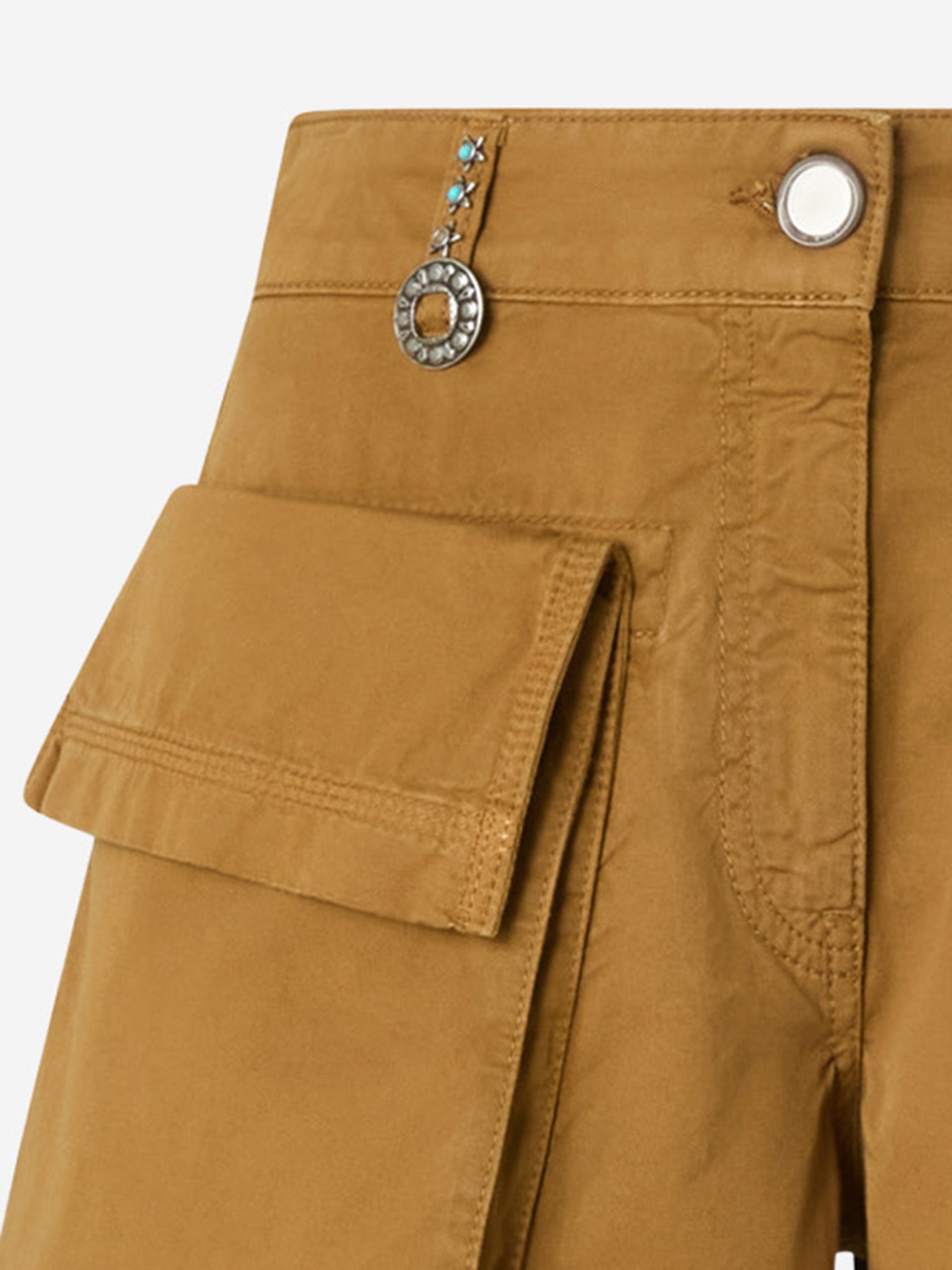 SHORTS CAMPOBASSO IN COTONE 106821 A3AWL25 PINKO 