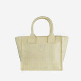 BORSA SHOPPING IN RAFIA 106832 A39YC39 PINKO 