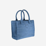 BORSA SHOPPING IN RAFIA 106832 A39YE5Y PINKO 