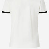 T-SHIRT IN COTONE CON STAMPA LOGO 106902 A3C2ZZ1 PINKO 