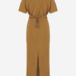 ABITO IN COTONE CON DETTAGLIO CUT-OUT 106908 A3ARL25 PINKO 