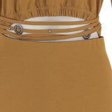 ABITO IN COTONE CON DETTAGLIO CUT-OUT 106908 A3ARL25 PINKO 